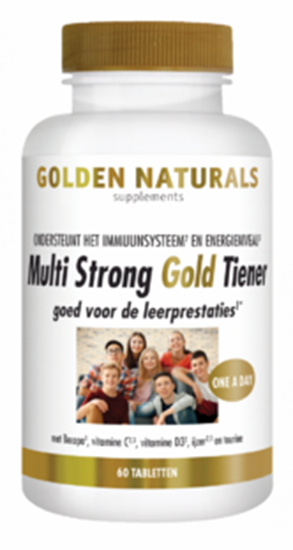 GOLDEN NATURALS MULTI STRONG GOLD TIENER 60CP